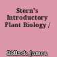 Stern's Introductory Plant Biology /