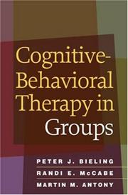 Cognitive-behavioral therapy in groups /