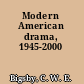 Modern American drama, 1945-2000