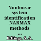 Nonlinear system identification NARMAX methods in the time, frequency, and spatio-temporal domains /