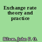 Exchange rate theory and practice