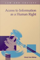 Access to information as a human right