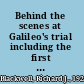 Behind the scenes at Galileo's trial including the first English translation of Melchior Inchofer's Tractatus syllepticus /