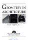 Geometry in architecture /