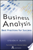 Business analysis best practices for success /