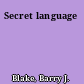 Secret language