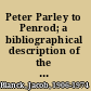 Peter Parley to Penrod; a bibliographical description of the best-loved American juvenile books