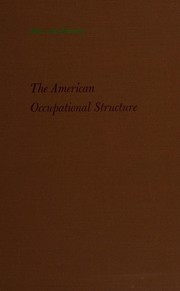 The American occupational structure /
