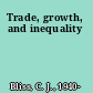 Trade, growth, and inequality