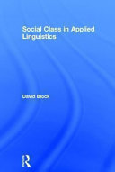 Social class in applied linguistics /