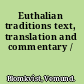 Euthalian traditions text, translation and commentary /