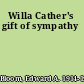 Willa Cather's gift of sympathy