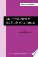 An introduction to the study of language