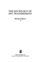 The sociology of HIV transmission /