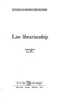 Law librarianship /