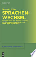 Sprachenwechsel Akkulturation und Mehrsprachigkeit der Brandenburger Hugenotten vom 17. bis 19. Jahrhundert /