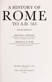 A history of Rome to A.D. 565 /