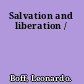 Salvation and liberation /