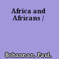 Africa and Africans /