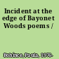 Incident at the edge of Bayonet Woods poems /