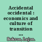 Accidental occidental : economics and culture of transition in Mitteleuropa, the Baltic, and the Balkan Area /