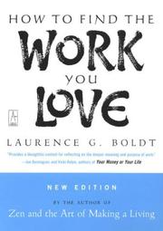 How to find the work you love /