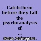 Catch them before they fall the psychoanalysis of breakdown /