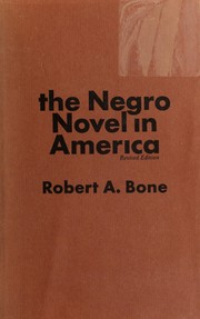 The Negro novel in America