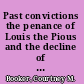 Past convictions the penance of Louis the Pious and the decline of the Carolingians /