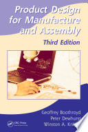 Product design for manufacture and assembly /