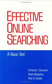 Effective online searching : a basic text /