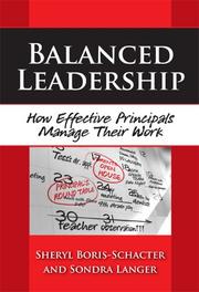 Balanced leadership : how effective principals manage their work /