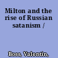 Milton and the rise of Russian satanism /