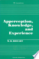 Apperception, knowledge, and experience