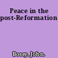 Peace in the post-Reformation