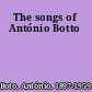 The songs of António Botto