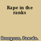 Rape in the ranks