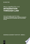 Consumer law, common markets, and Federalism in Europe and the United States /