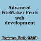 Advanced FileMaker Pro 6 web development