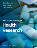 Getting started in health research