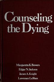 Counseling the dying /