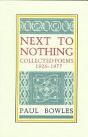 Next to nothing : collected poems, 1926-1977 /