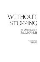 Without stopping : an autobiography /