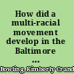 How did a multi-racial movement develop in the Baltimore YWCA, 1883-1926?