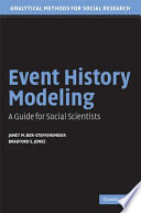 Event history modeling a guide for social scientists /