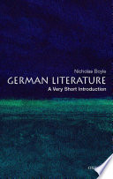 German literature a very short introduction /