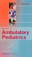 Manual of ambulatory pediatrics /