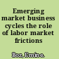 Emerging market business cycles the role of labor market frictions /