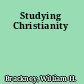 Studying Christianity