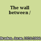 The wall between /